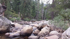 Merced River in Little Yosemite Valley