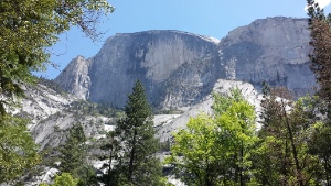 Half Dome From Mirror Lake