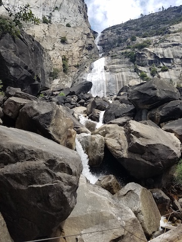 Wapama Falls in Hetch Hetchy valley