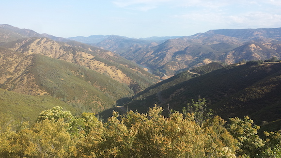 Sierra Nevada foothills in Mariposa County