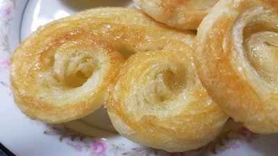 Palmiers - breakfast pastry